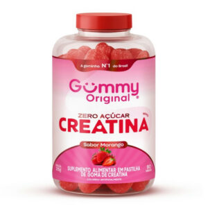 GUMMY Original Creatina Zero Açúcar Morango 90 Gomas