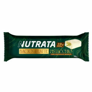Nutrata Barra de Proteina Bacio di Latte Pistache com Chocolate Branco 70g