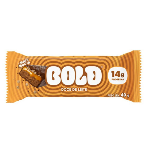 BOLD Barra de Proteínas Sabor Doce de Leite 40g