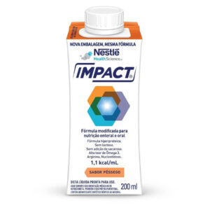 Nestle Nutrition Nutrição Enteral e Oral Impact Pêssego 200ml