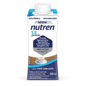 Nutren Suplemento Nutricional Protein 1.5 Sabor Café com Leite 200ml