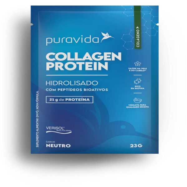 Puravida Colágenos Collagen Protein Neutro 23g