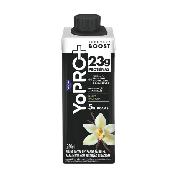 YOPRO UHT + Recovery Boost 23g Proteínas Baunilha 250ml