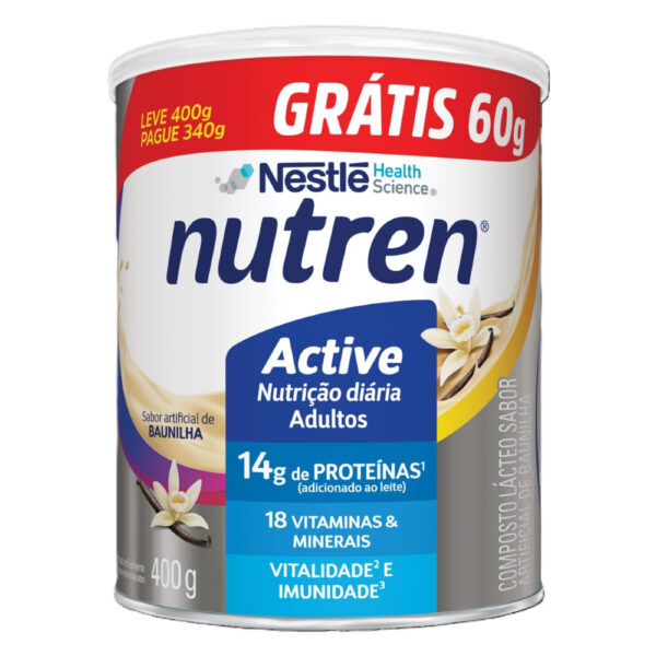 Nutren Active Sabor baunilha 400g
