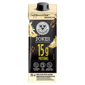TRES Coracoes UHT Baunilha Capuccino Zero Lactose 250ml