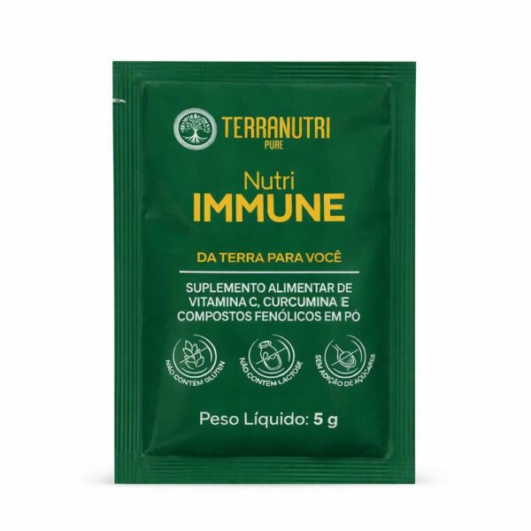 Terranutri Nutri Immune Vit C e Cúrcuma Pure 5g