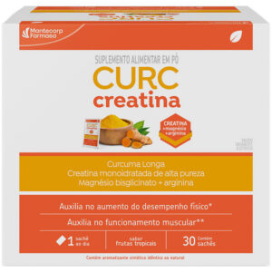 Mantecorp Curc Creatina Suplemento Alimentar em Pó 30 Sachês