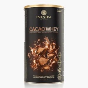 Essential Nutrition - Cacao Whey Lata 840g 30 doses