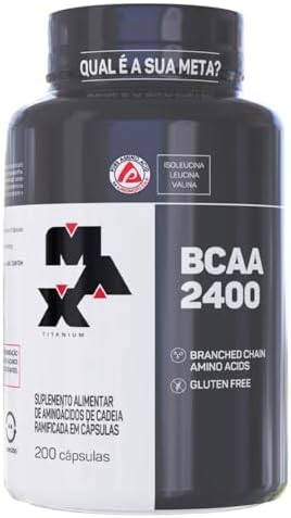 Max Titanium BCAA 2400, 200 Cápsulas