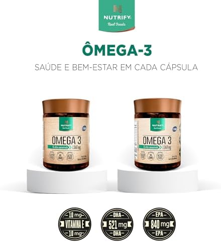 Nutrify – Ômega 3 – 120 Cápsulas