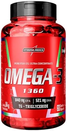Integralmedica Ômega 3 Ultraconcentrado 1360mg por Dose – Funcional Biodisponível – Rico