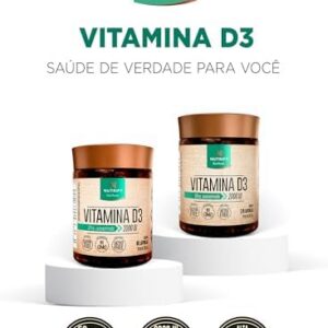 Nutrify - Vitamina D3 2000 UI - 120 Cápsulas
