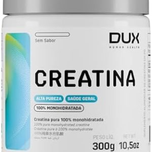 Dux Creatina Monohidratada Sem Sabor - Pote 300g