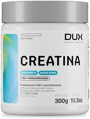 Dux Creatina Monohidratada Sem Sabor – Pote 300g