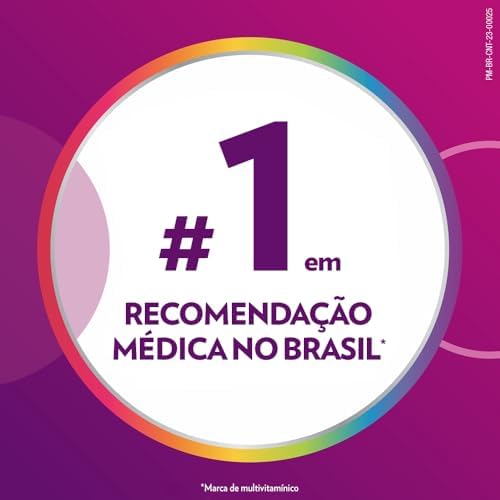 Centrum Mulher Multivitaminico Diário, com Magnésio, Vitamina D e Vitamina B12, Leve 90 200 g