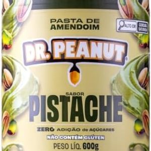 Dr. Peanut Pasta de Amendoim Pistache 600g com Whey Protein