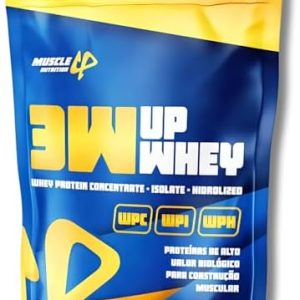Whey Protein 3W 100% 24g De Proteína/Dose (30g) Baixo Carboidrato Sem Glúten – Muscle Up Nutrition (907G