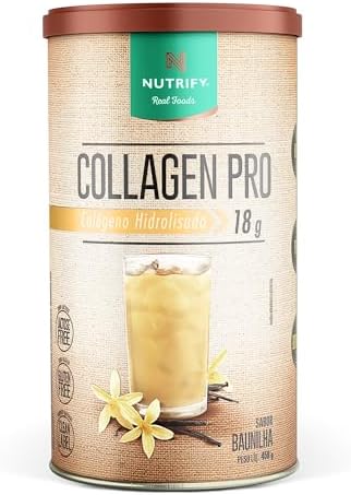 Nutrify – Colágeno Collagen Pro – Baunilha – 450g