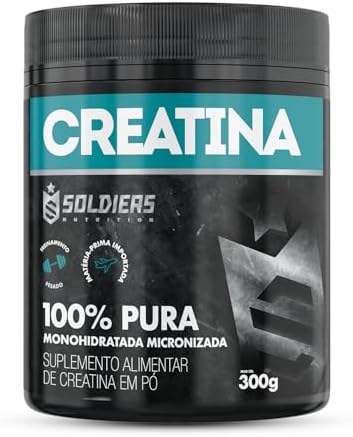 Soldiers Nutrition Creatina Monohidratada Pote 300g