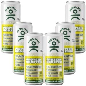 Combo 6 Refrigerante Proteico MOVING Abacaxi e Hortel? 310ml