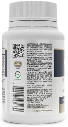 Vitafor Vitamina D3+Vitamina C+Zinco de 1.000mg com 60 C?psulas