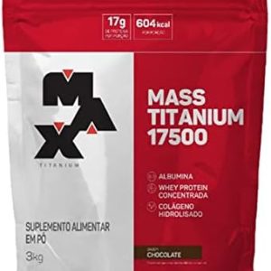 Max Titanium BR Mass 17500 (3kg) – Sabor Chocolate