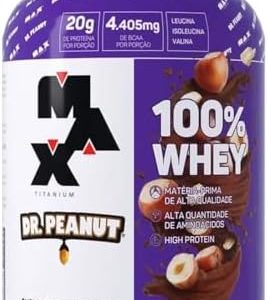 100% Whey Max Titanium x Dr. Peanut (900g), Sabor Avel?