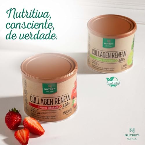 Nutrify – Colágeno Collagen Renew Verisol – 300g – Limão