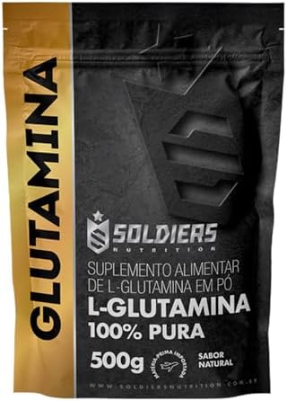 Soldiers Nutrition L-Glutamina 500g – 100% Pura Importada