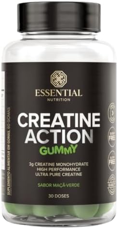 Essential Nutrition Creatina Action Gummy Maca Verde 60UN