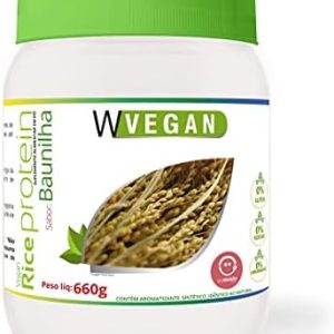 Rice Protein 660g Sabor Baunilha WVegan