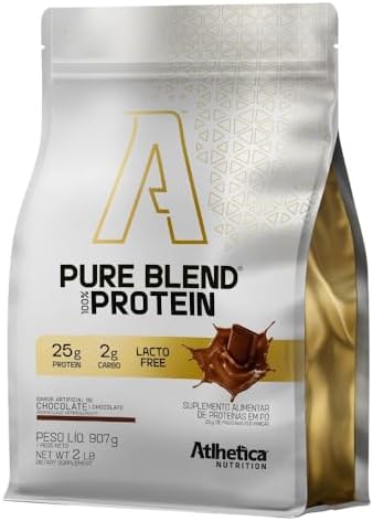 Atlhetica Nutrition Whey Isolado Blend Zero Lactose 907g Chocolate