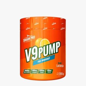 Shark Pro Pré-Treino V9 Pump Pote 300g Refrigerante de Laranja