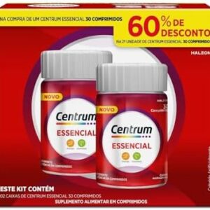 Centrum Essencial Multivitamínico Diário, com Complexo B, Vitamina D, e Magnesio, 2 220 g