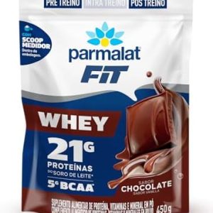 Lactalis do Brasil Whey Protein Concentrado Chocolate Parmalat Fit 450g