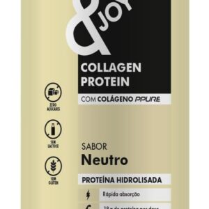Enova Foods Colágeno Hidrolisado Enjoy Collagen Protein – Sabor Neutro – com Colágeno PPURE 450 G