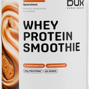 Dux Company Whey Protein Smoothie 900g Speculoos - Suplemento Proteico com 20g de Proteína por