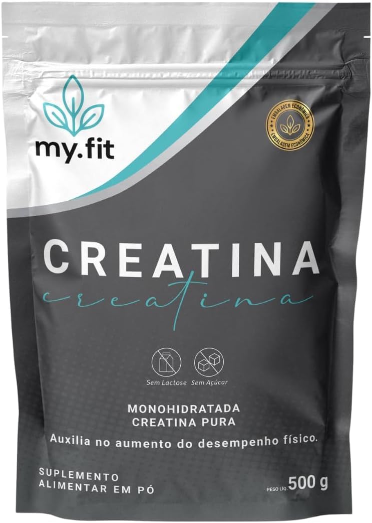 Creatina 100% Pura – Monohidratada com Laudo – Embalagem