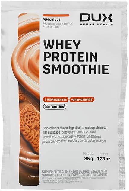 DUX Company – WHEY PROTEIN SMOOTHIE – Sachê 35g – SPECULOOS