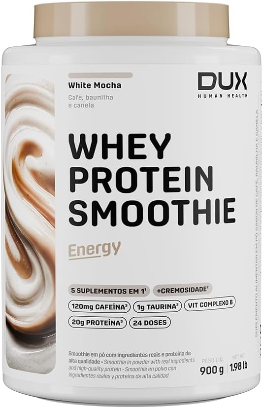 Dux Nutrition Lab – WHEY PROTEIN SMOOTHIE ENERGY – 900G – WHITE MOCHA