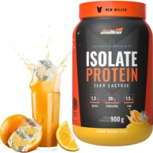 Whey Isolate Protein Zero Lactose Orange Juice New Millen 900g