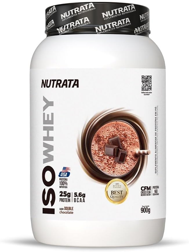 Max Titanium BR Iso Whey (900g) – Sabor Chocolate, Nutrata