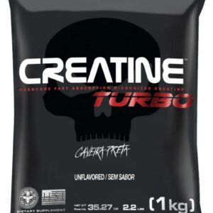 Black Skull Creatina Turbo Refil – 1Kg – Sem Sabor
