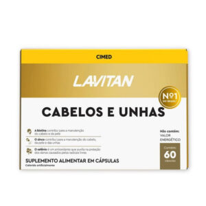 CIMED Multivitamínico Lavitan Cabelos E Unhas 60 Capsulas