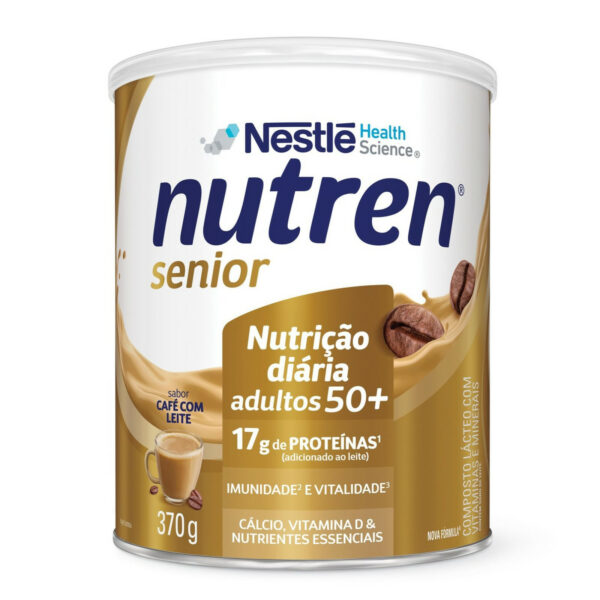 Nutren Complemento Alimentar Senior Café com Leite 370g