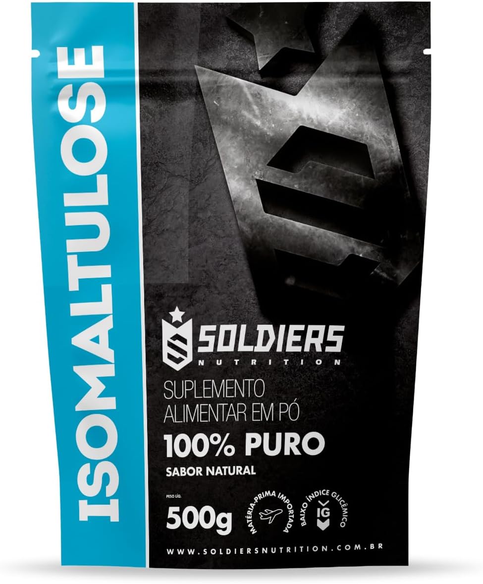 Soldiers Nutrition Isomaltulose 500g – 100% Puro Importado