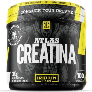 Iridium Labs Atlas Creatina - 300g - 100% Pura