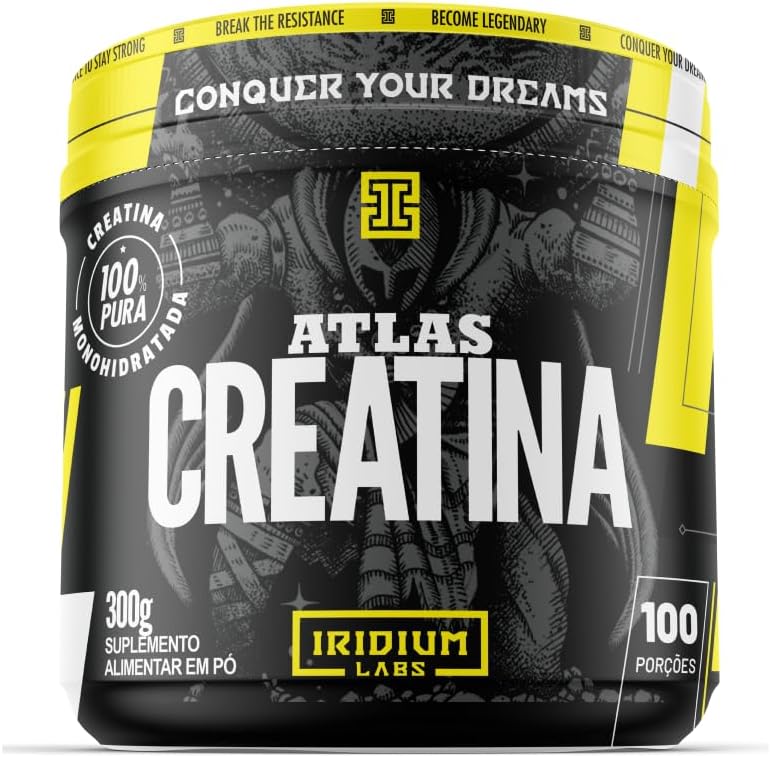 Iridium Labs Atlas Creatina – 300g – 100% Pura