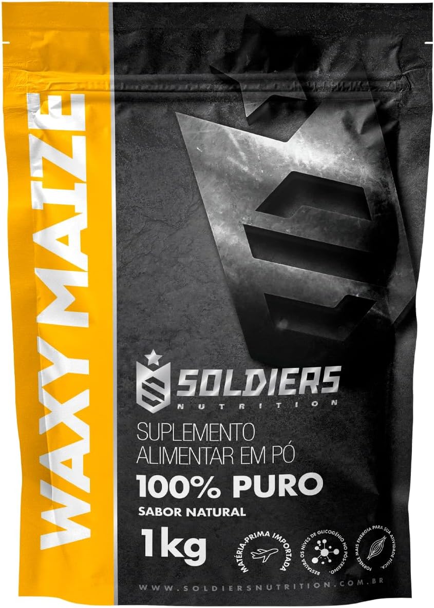 Soldiers Nutrition Waxy Maize 1Kg – 100% Puro Importado