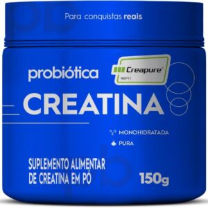 Probi?tica Creatina Creapure Monohidratada Pura – 150G